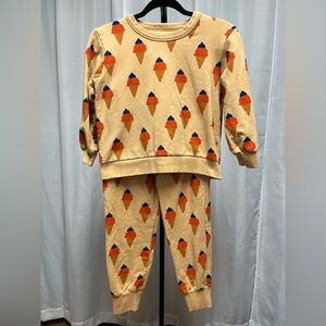 Tinycottons Ice Cream Sweatshirt and Jogger set | size 10